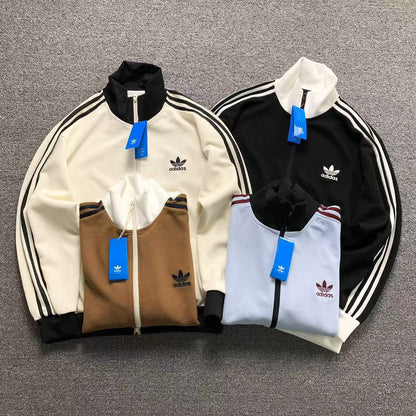 Moletom Adidas Originals Waffle Track Zip