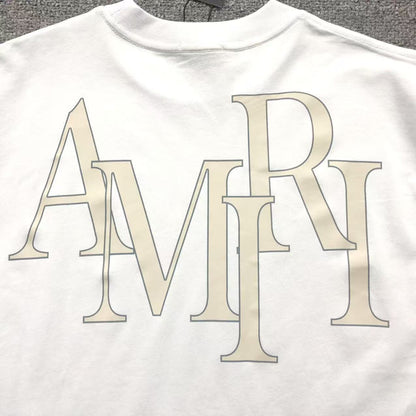 Camiseta AMIRI Monogram Oversized Back Logo