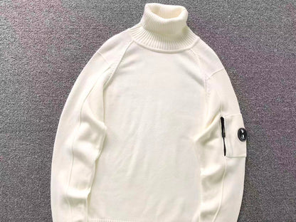 Suéter Gola Alta C.P. Company Knit Off White