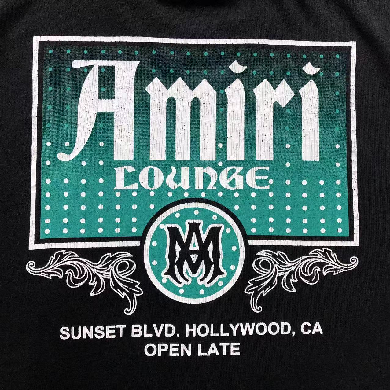 Camiseta AMIRI Sunset Blvd Logo