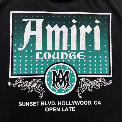 Camiseta AMIRI Sunset Blvd Logo