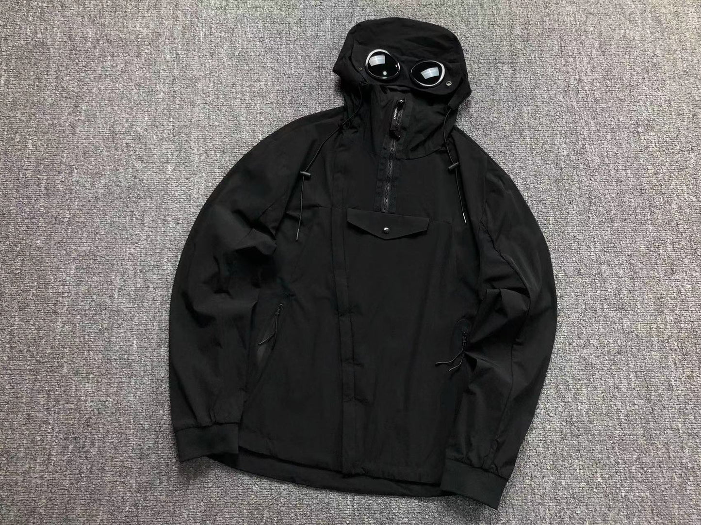 Jaqueta C.P. Company Tech Anorak Goggle Off White