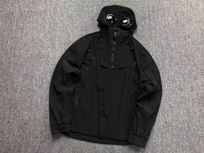 Jaqueta C.P. Company Tech Anorak Goggle Off White