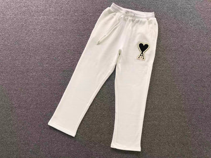 Calça Jogger AMI Paris Big Logo Heart Moletom