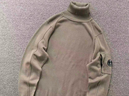 Suéter Gola Alta C.P. Company Knit Off White