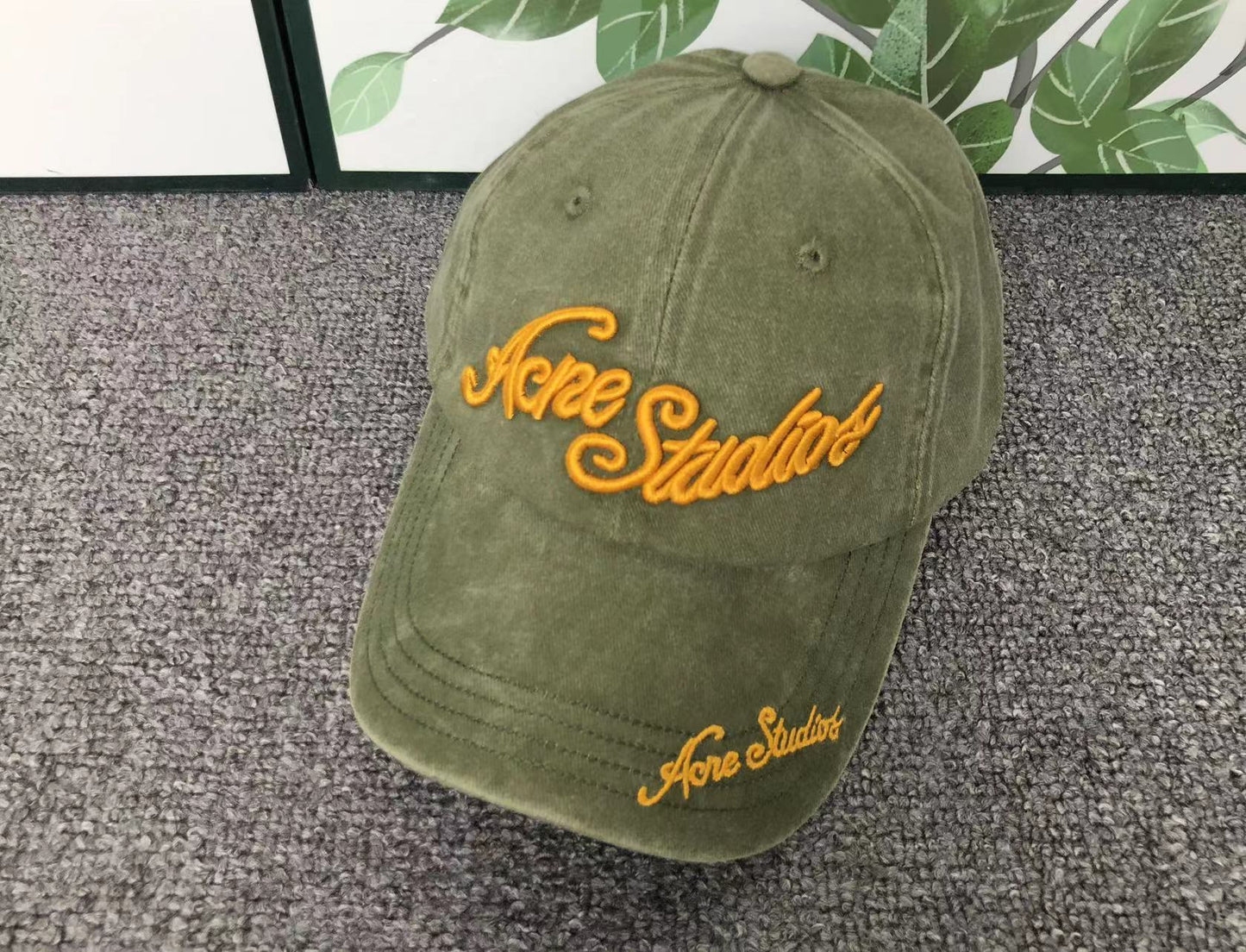 Boné Acne Studios Vintage Letter