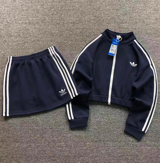 Conjunto Adidas Feminino Archive Skirt Set