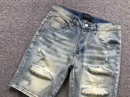 Bermuda Jeans AMIRI Vintage Bleach Distressed