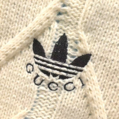 Suéter Adidas x Gucci Vintage Cable Knit Sweater