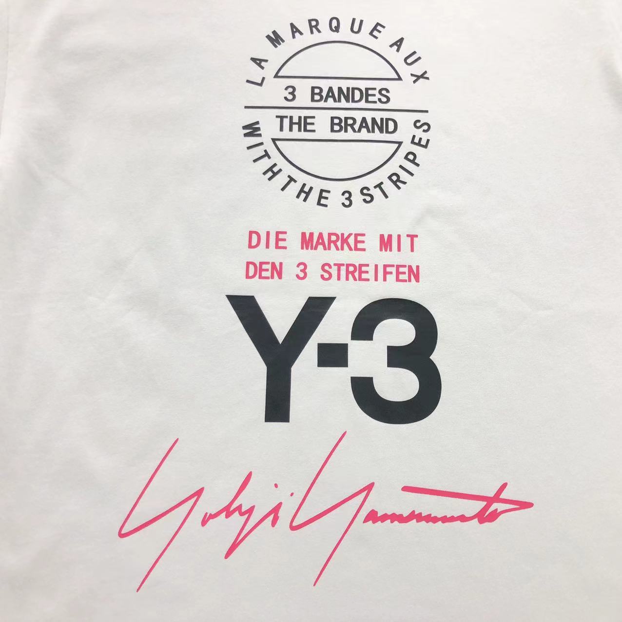 Camiseta Adidas Y-3 Signature Statement