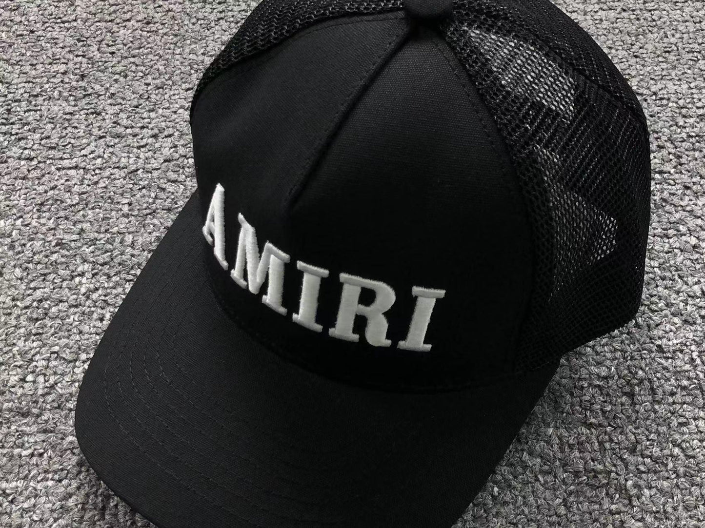 Boné AMIRI Essential Logo Black