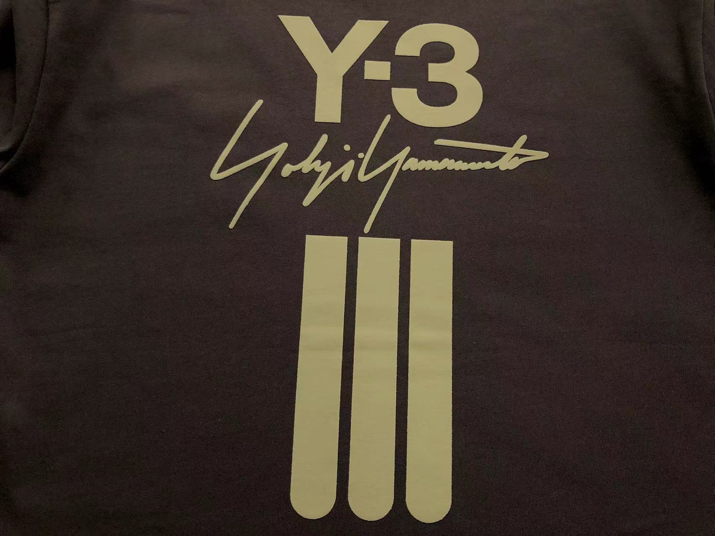 Camiseta Adidas Y-3 Signature Minimal Logo