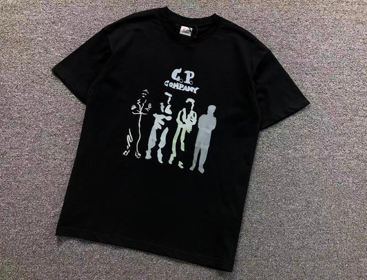 C.P Company Abstract Figures Tee