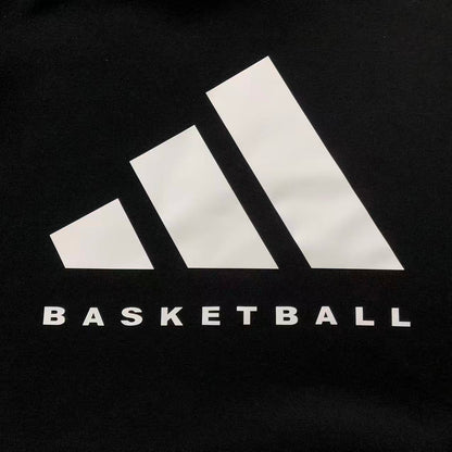 Moletom Adidas Basketball Back Logo Hoodie