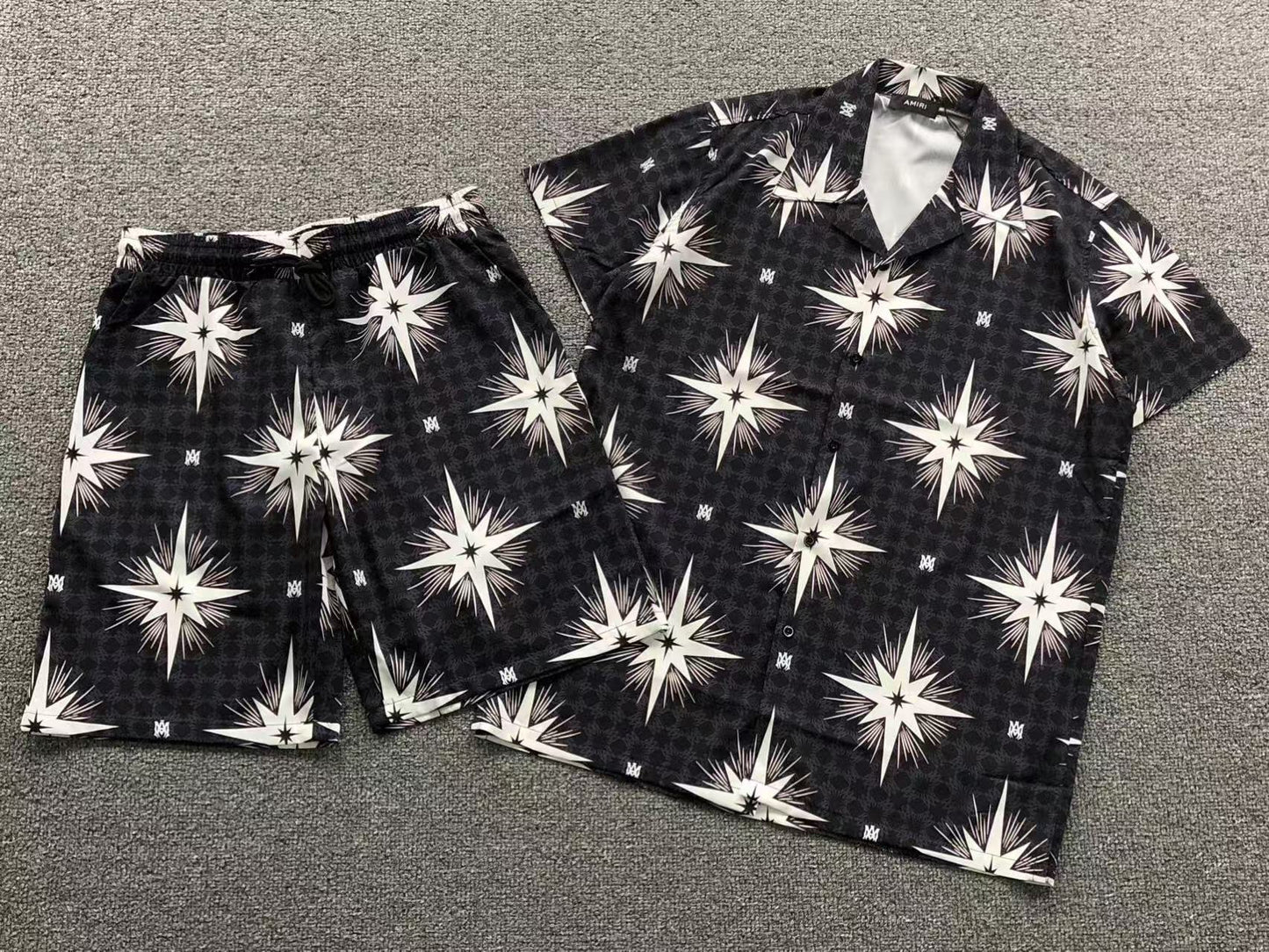 Conjunto AMIRI Starburst Noir