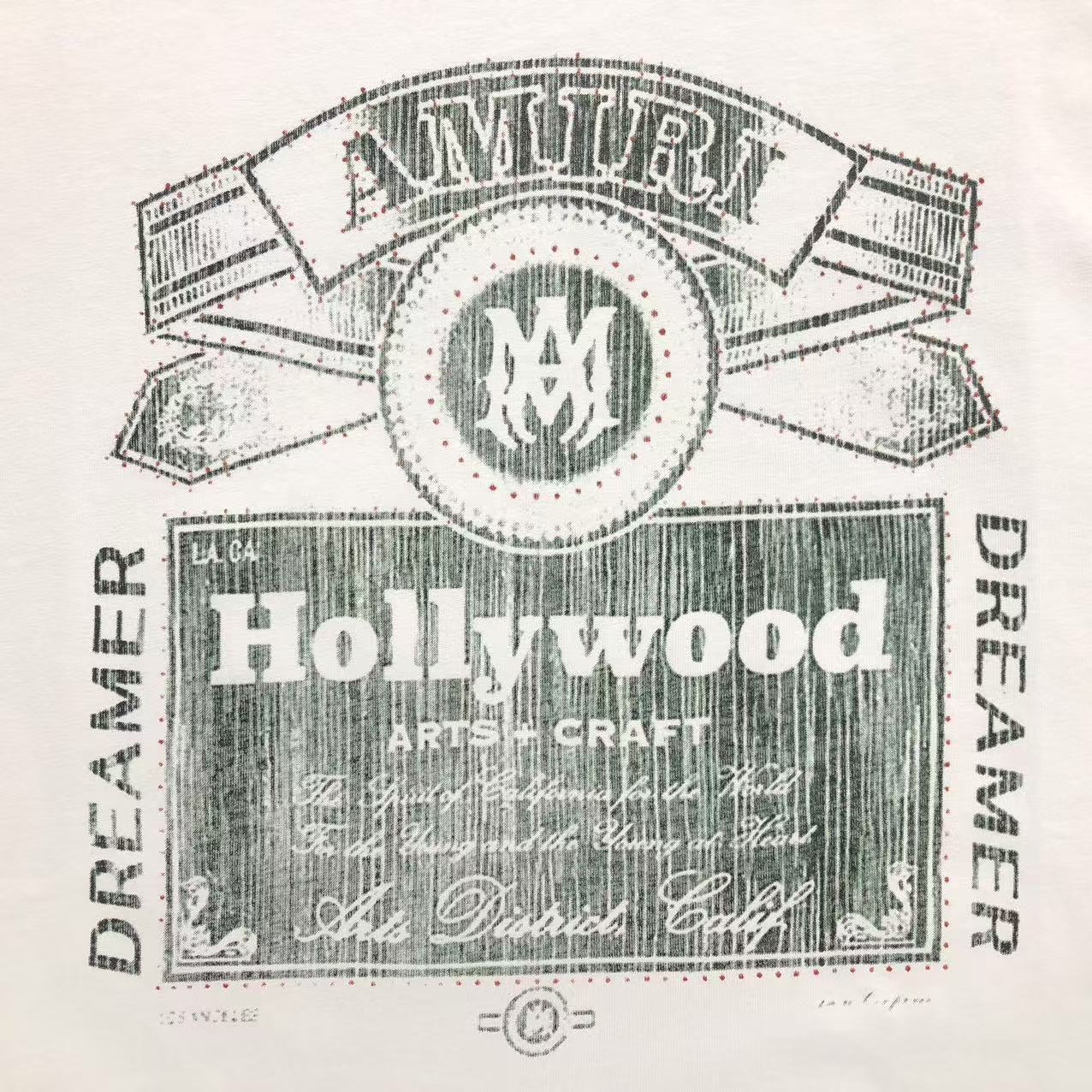 Camiseta AMIRI Hollywood Monochrome