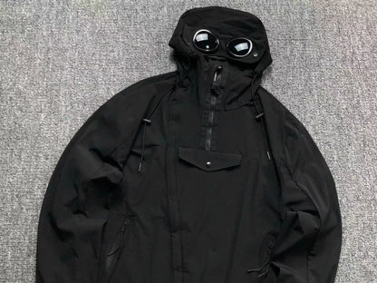Jaqueta C.P. Company Tech Anorak Goggle Off White