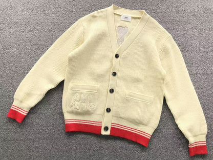 Suéter AMI Paris Cardigan Knit