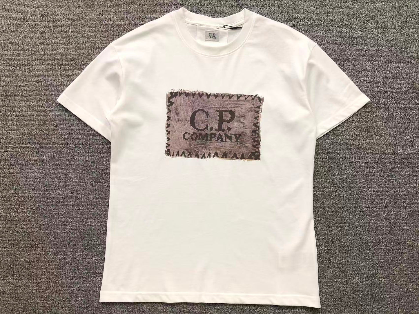 C.P Company Raw Stamp Tee