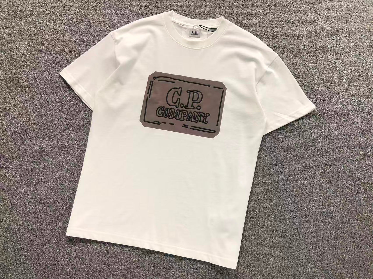 C.P Company Rubber Plate Tee