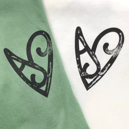 Camiseta Acne Studios Spray Heart