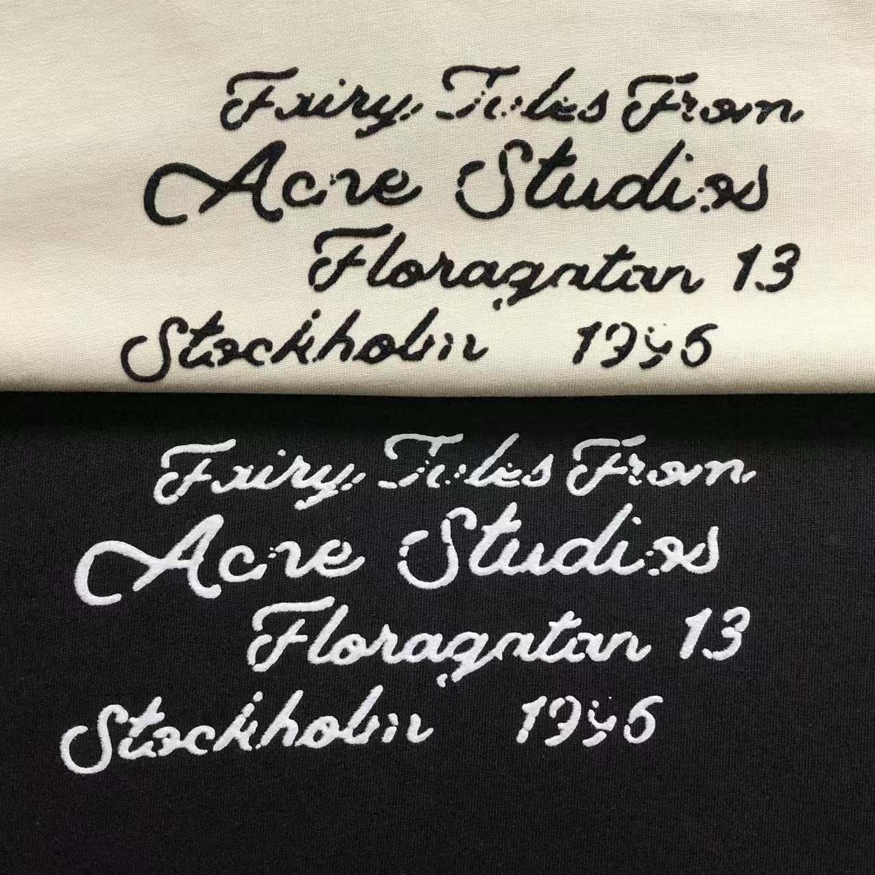Camiseta Acne Studios Floralgatan 13