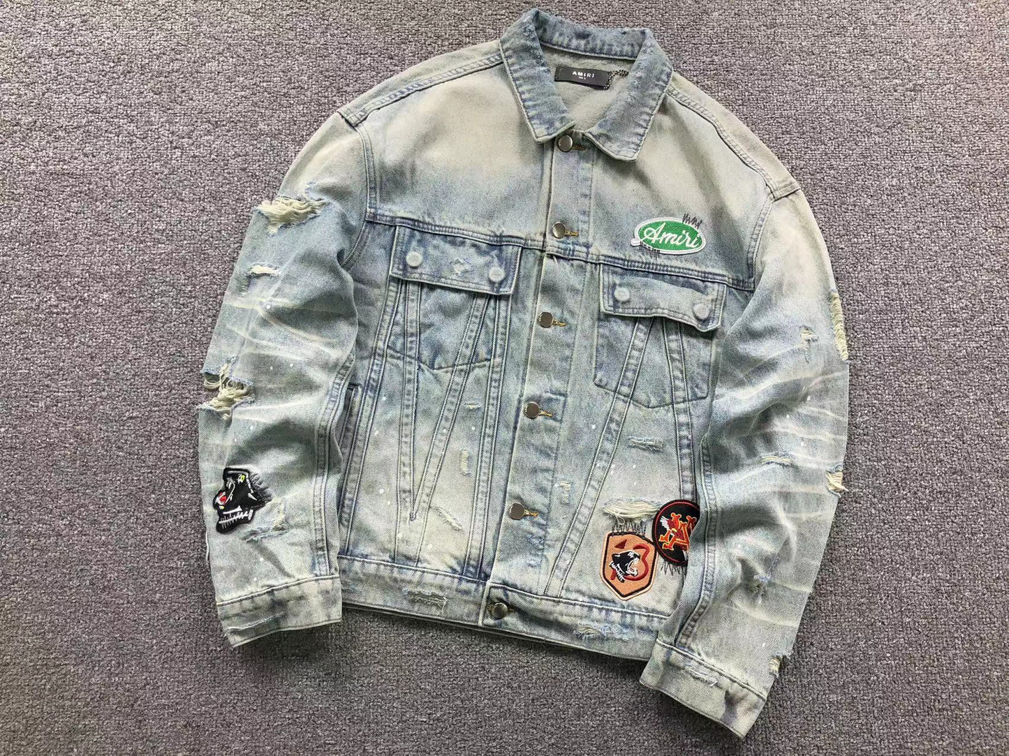 Jaqueta AMIRI Flying Horse Denim