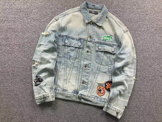 Jaqueta AMIRI Flying Horse Denim