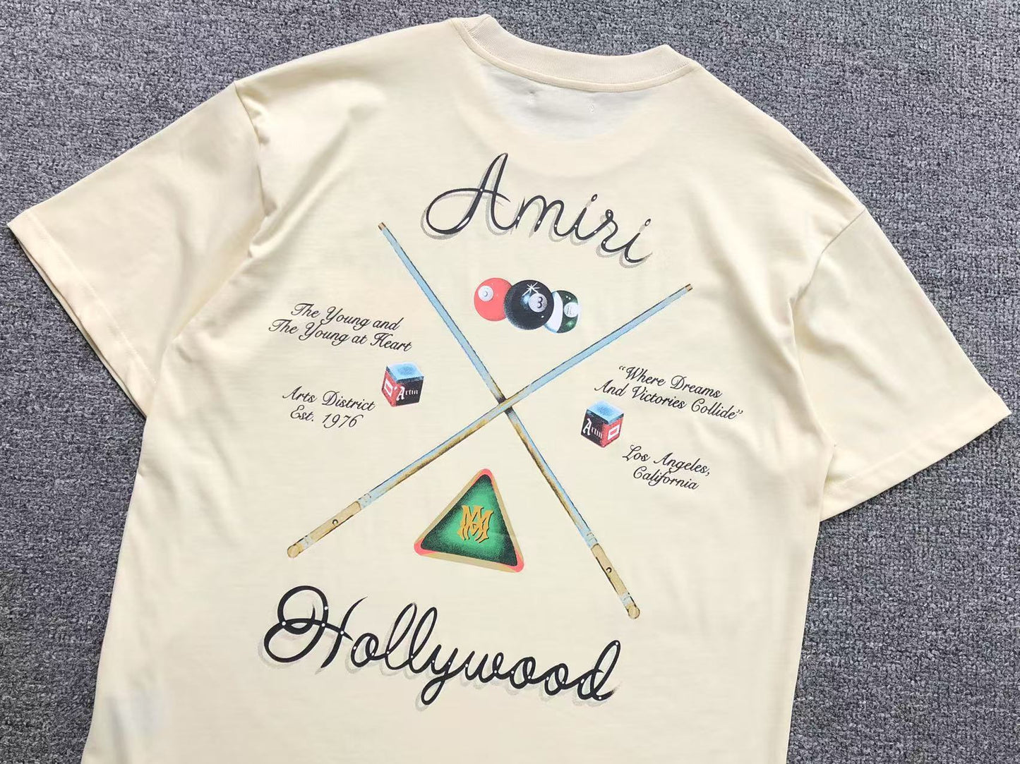 Camiseta AMIRI Billiard Luxury