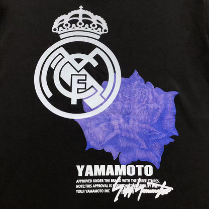 Camiseta Adidas Y-3 Real Madrid Crest Flower