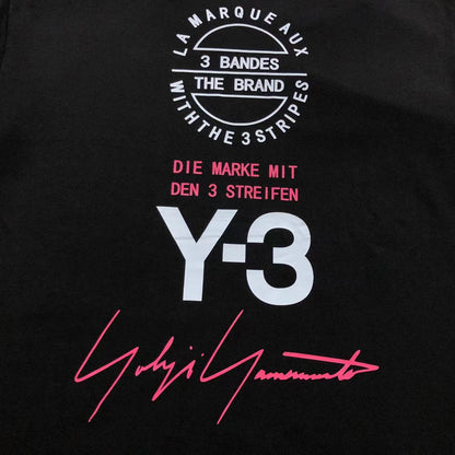Camiseta Adidas Y-3 Signature Statement