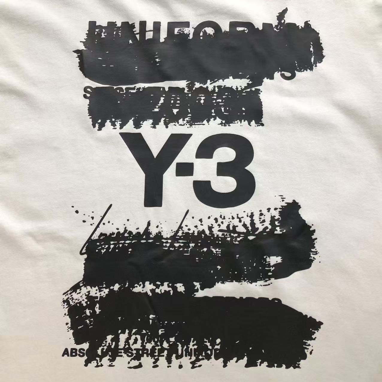 Camiseta Adidas Y-3 Distressed Brush
