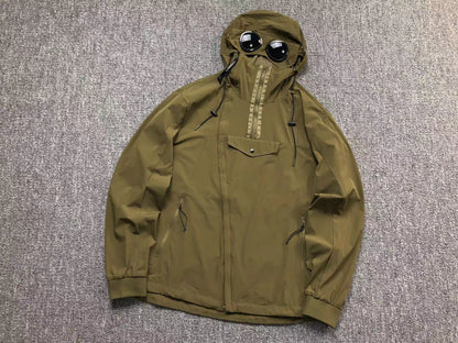Jaqueta C.P. Company Tech Anorak Goggle Off White