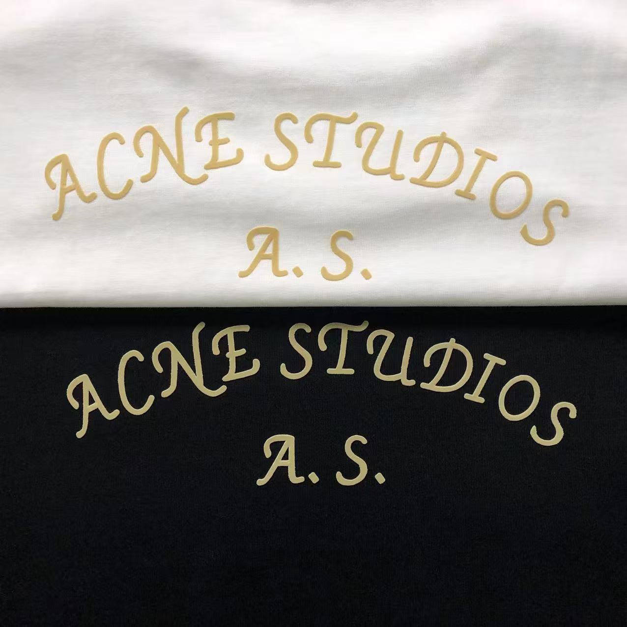 Camiseta Acne Studios A.S. Signature