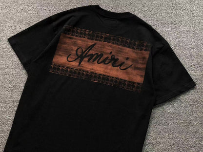 Camiseta AMIRI Vintage Script Back Logo