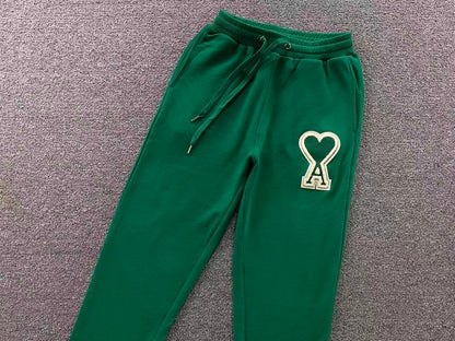 Calça Jogger AMI Paris Big Logo Heart Moletom