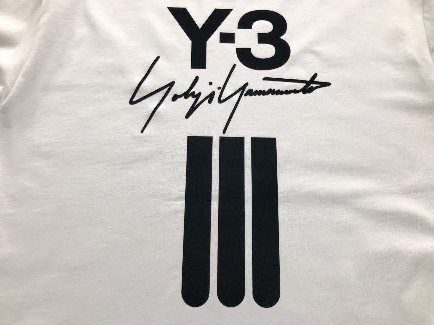 Camiseta Adidas Y-3 Signature Minimal Logo