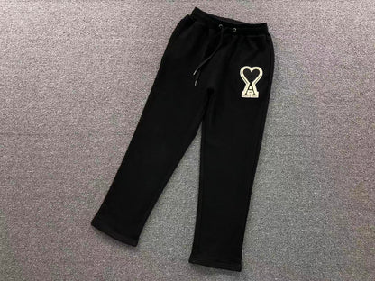 Calça Jogger AMI Paris Big Logo Heart Moletom
