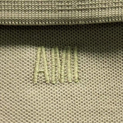 Camiseta Polo AMI Paris Mini Heart Logo Contrast Classic