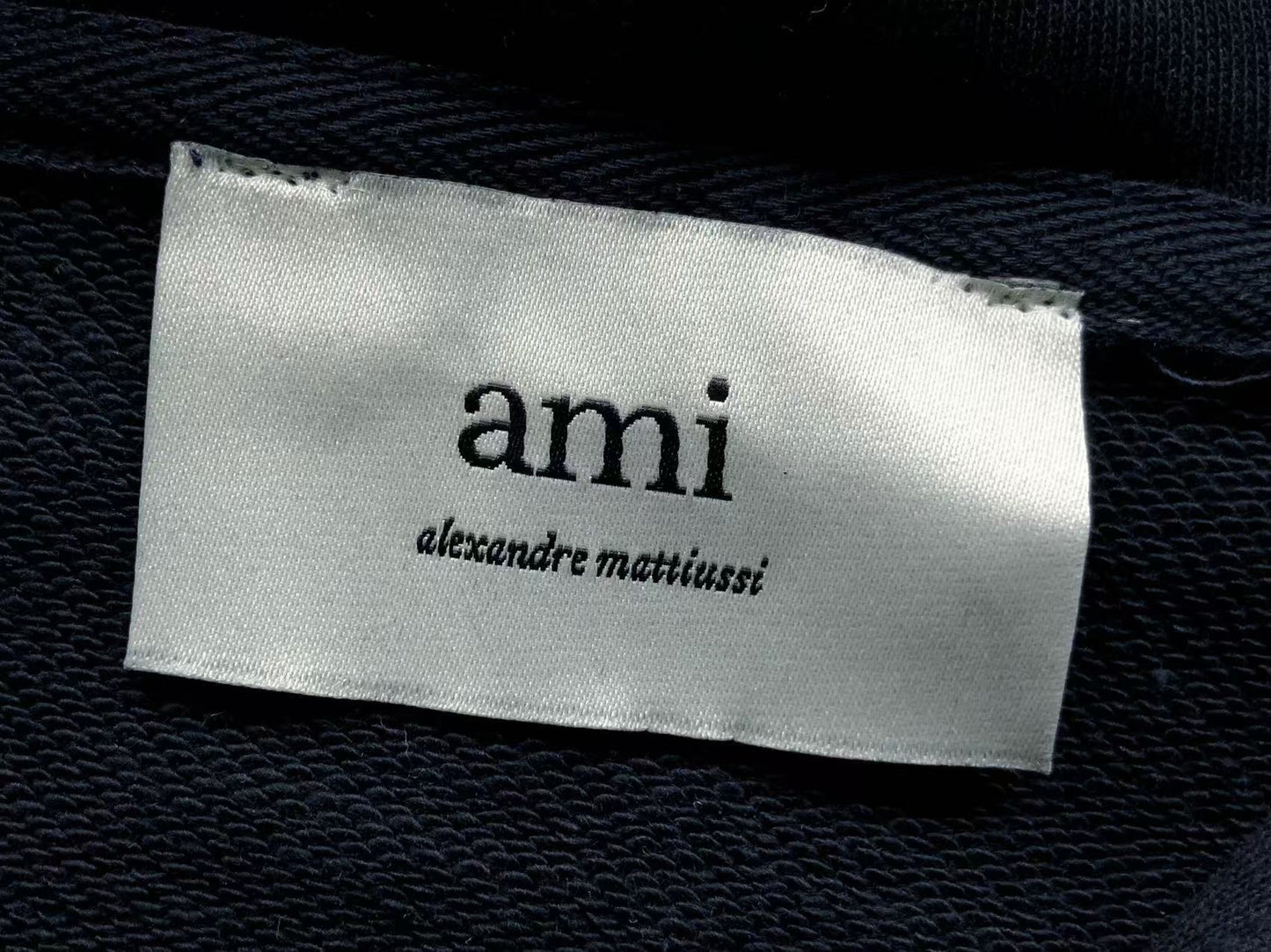 Moletom AMI Paris Logo Puffy