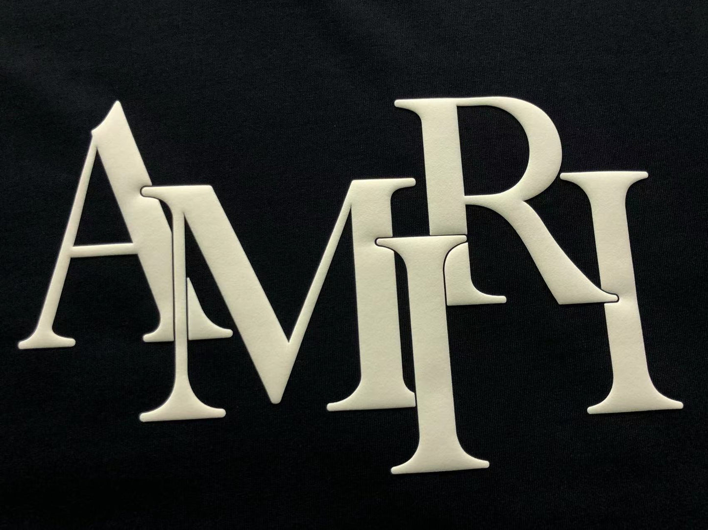 Camiseta AMIRI Overlap Logo Classic
