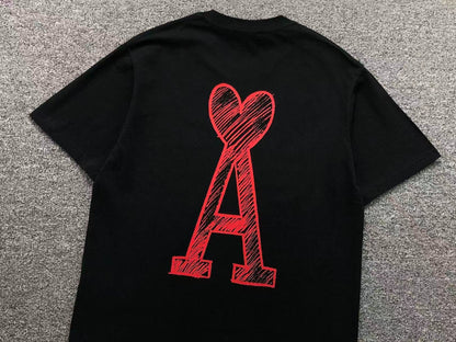 Camiseta AMI Paris x Kevin Lyons Graphic Heart