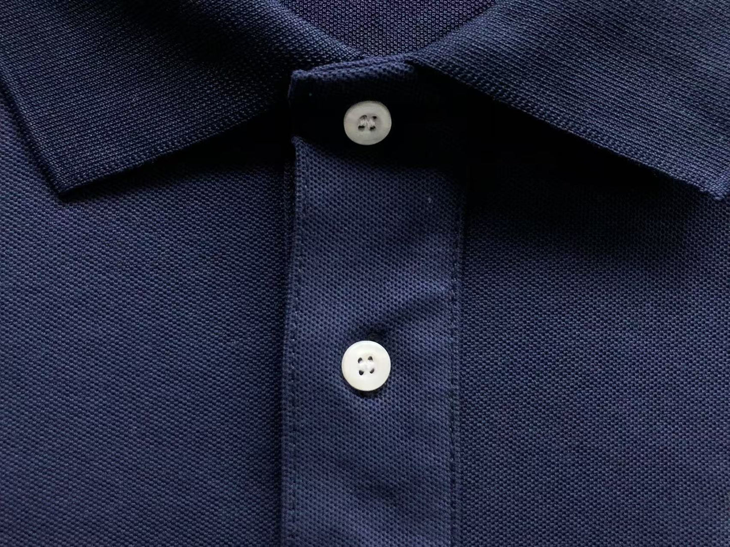 Camiseta Polo AMI Paris Mini Heart Logo Contrast Classic