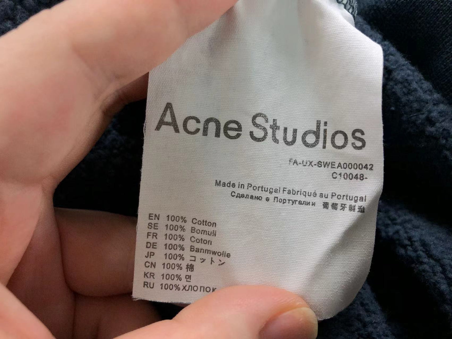 Moletom Acne Studios Stockholm Vintage