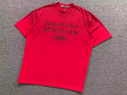 Camiseta Acne Studios Stockholm 1996 Vintage Logo