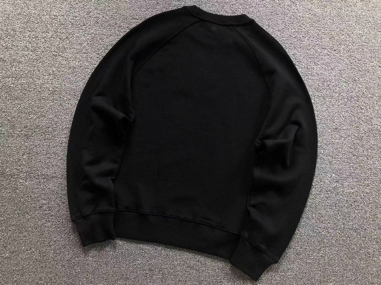 Moletom AMI Paris Bubble Logo Crewneck