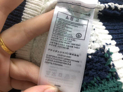 Jaqueta Adidas Cable Knit Zip Sweater