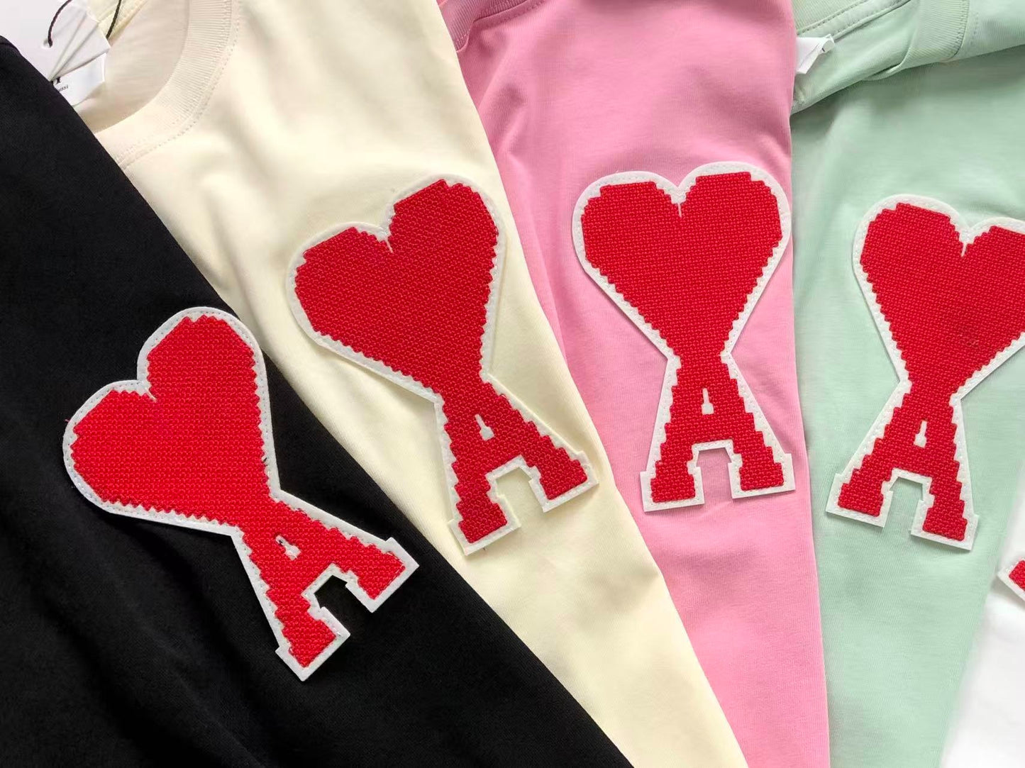 Camiseta AMI Paris Big Heart Logo Classic