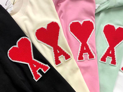 Camiseta AMI Paris Big Heart Logo Classic