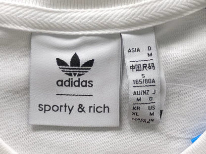 Camiseta Adidas x Sporty & Rich Raglan Feminina